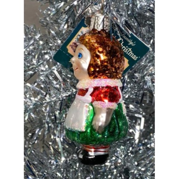 Mini Dolly Raggedy Ann Old World Christmas Ornament - Picture 2 of 3